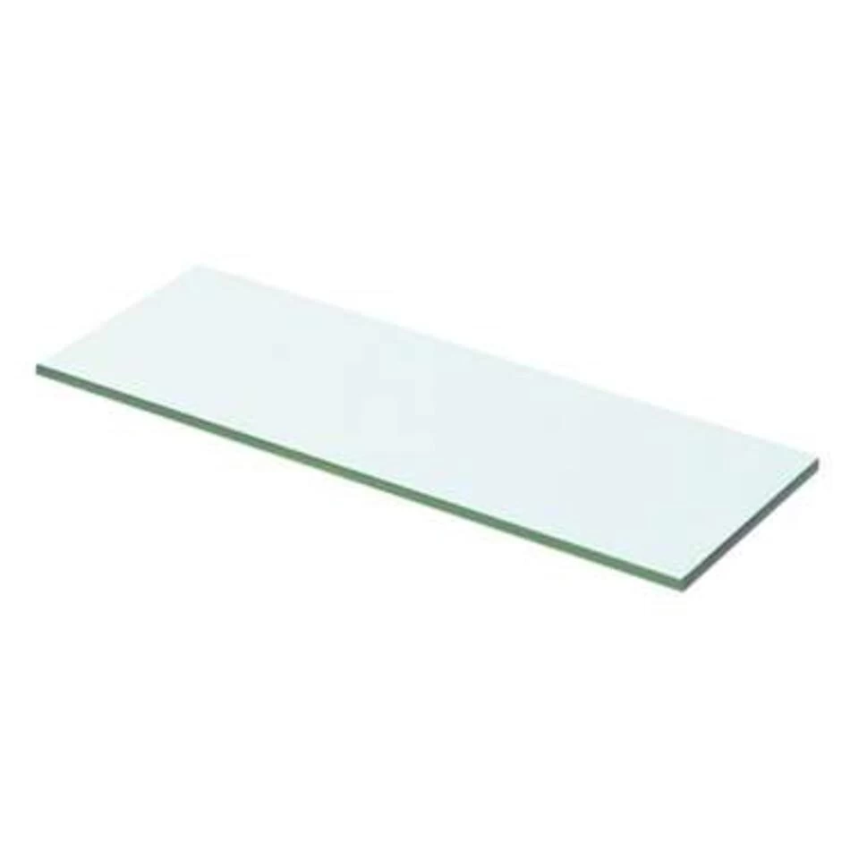 VidaXL Schappen 2 St 50x12 Cm Glas Transparant - Afbeelding 2
