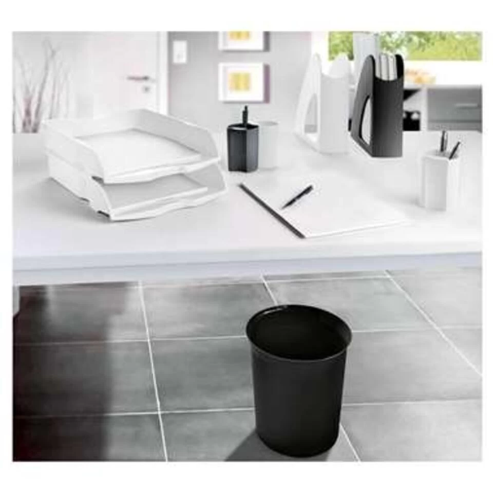 HAN Prullenbak - Zwart - 13 L - Afbeelding 2