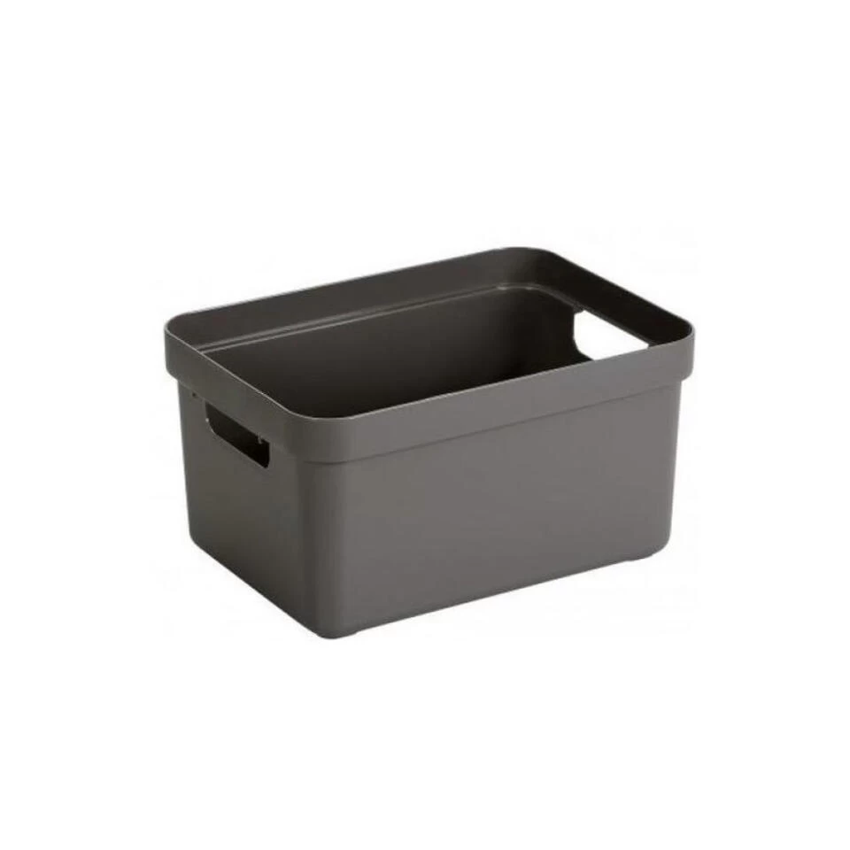Sunware Opbergbox - Taupe - Kunststof - 5 L - 25 X 18 Cm
