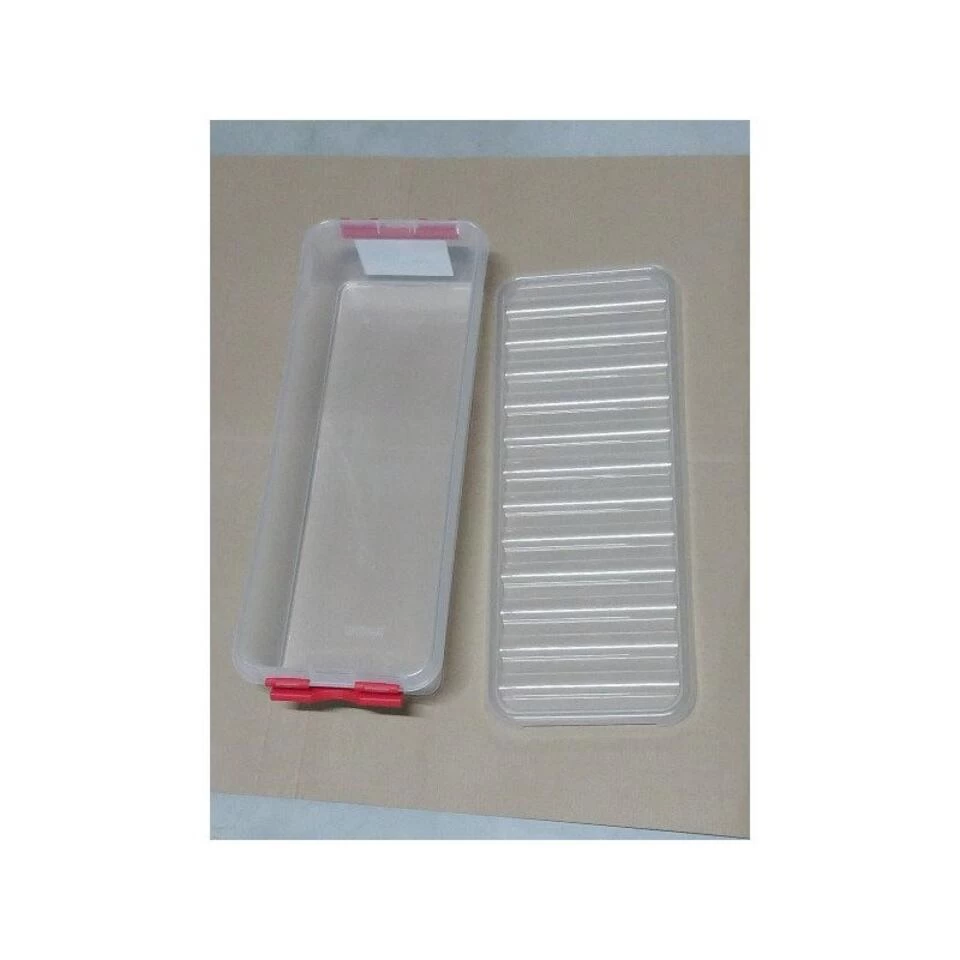 Q-line Opbergbox 6,5L Transparant Rood - Afbeelding 2