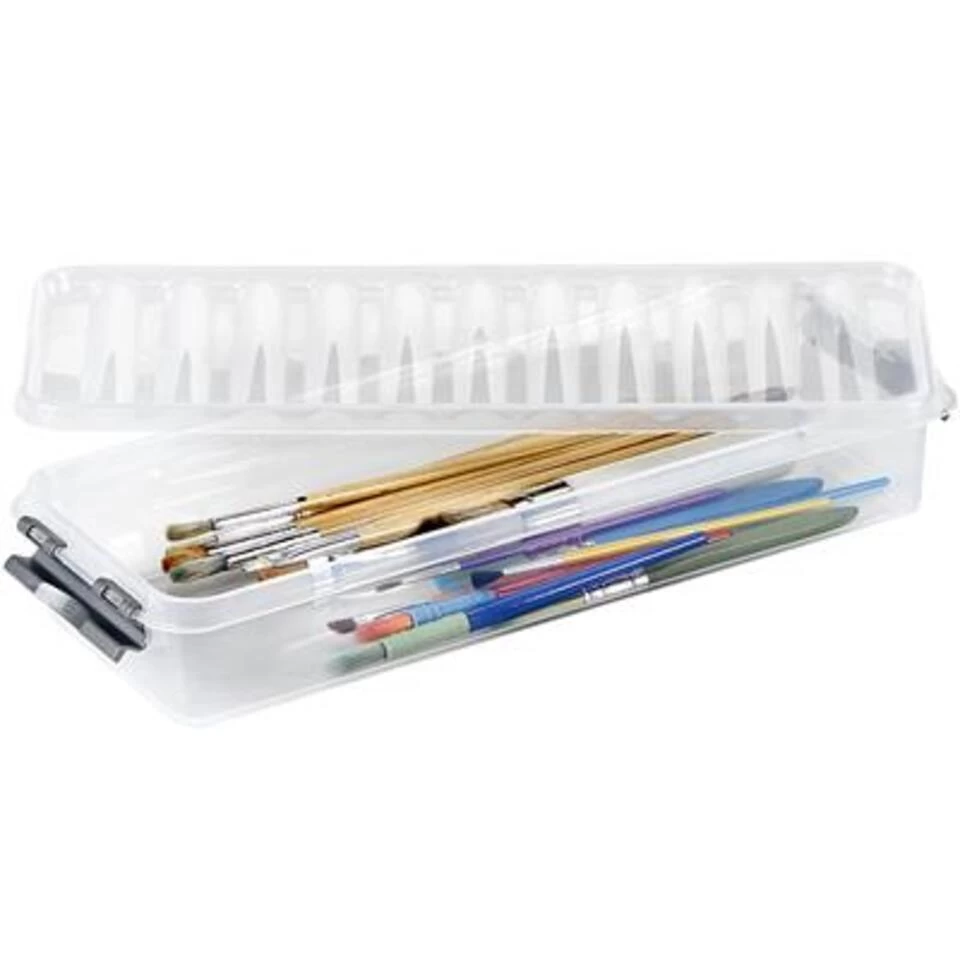 Q-line Opbergbox 2,5L Transparant Metaal - Afbeelding 3