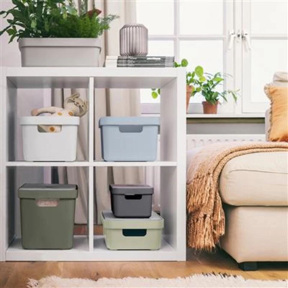 Sigma Home Opbergbox 9L Grijs - Afbeelding 4