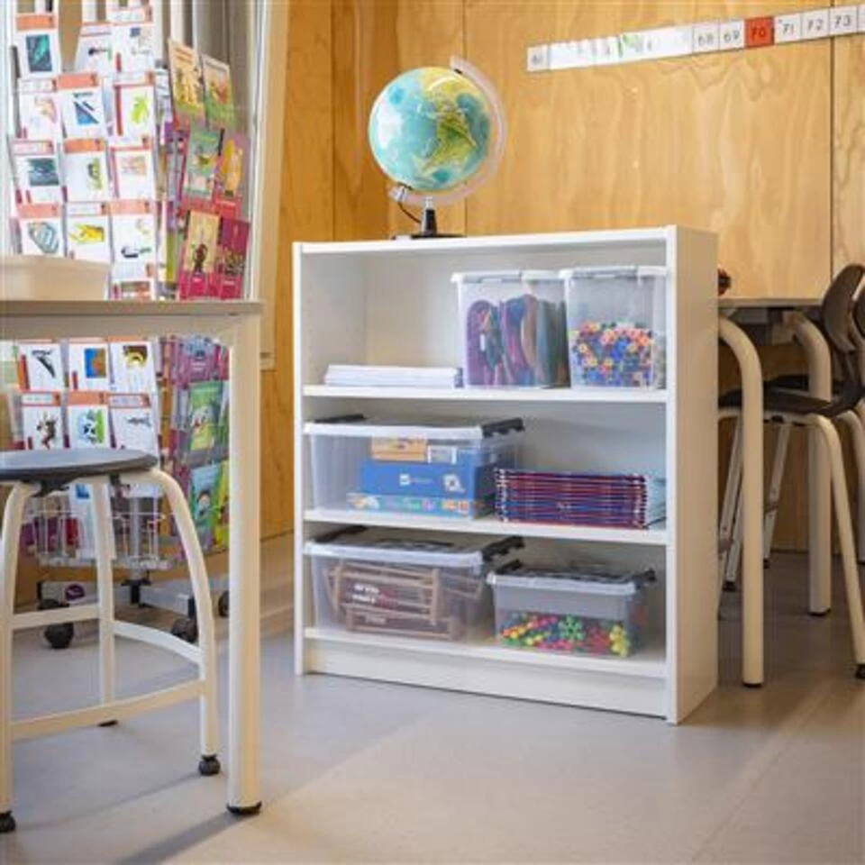 Q-line Opbergbox Met Inzet 6L Transparant Metaal - Afbeelding 4