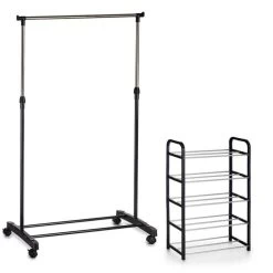Arte R Kledingrek - Met Bijpassend Schoenenrekje - 80 X 43 X 160 Cm