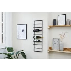 Lifa Living Wijnrek Luc Voor 8 Flessen, 30 X 9,5 X 99,5 Cm