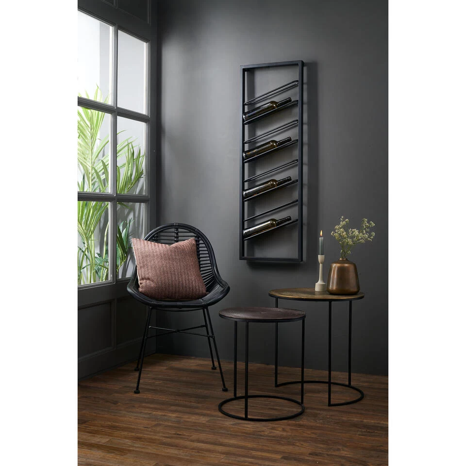 Wijnrek Amore - Zwart - 8 Flessen - Afbeelding 4