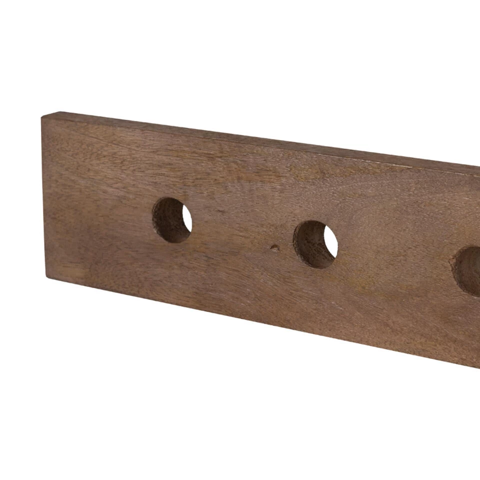 Giga Meubel Wijnrek Chateau Naturel Mangohout- - Afbeelding 4