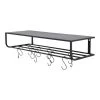 LOFT42 Milan Kapstok - Zwart – Metaal – 12 S Haken