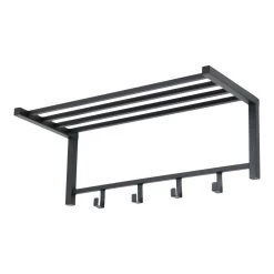 LOFT42 Bergamo Kapstok - Zwart – Metaal – 4 Haken