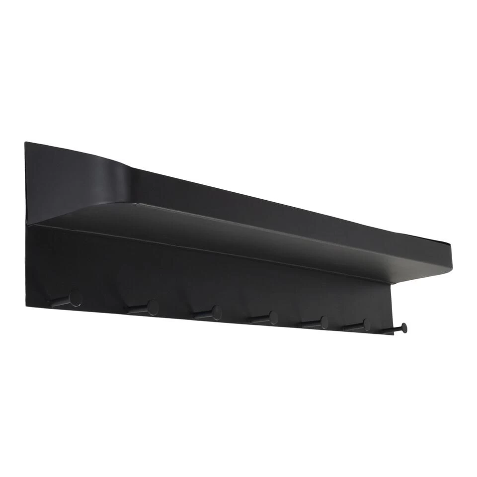 LOFT42 Lucia Kapstok - Zwart – Metaal – 7 Haken - Afbeelding 3