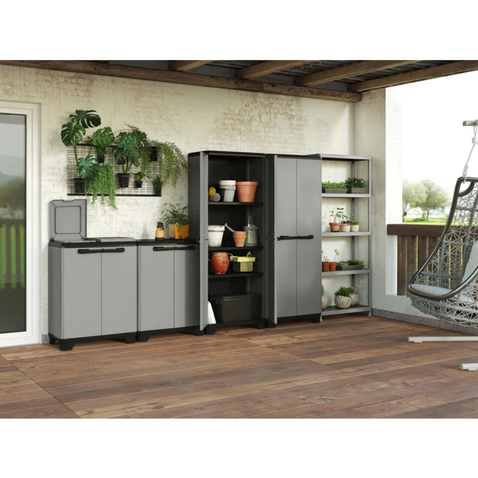 Keter Planet Opbergkast Hoog - 3 Planken - Afbeelding 3