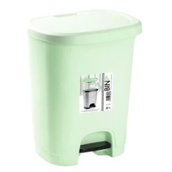 PlasticForte Pedaalemmer - Mintgroen - 8 L - 30 Cm