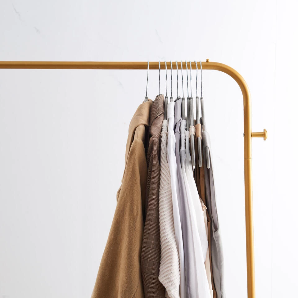 ACAZA Set Van 30 Anti-slip Kleerhangers, Fluweel, Kapstokken Met Broeklat, Grijs - Afbeelding 4