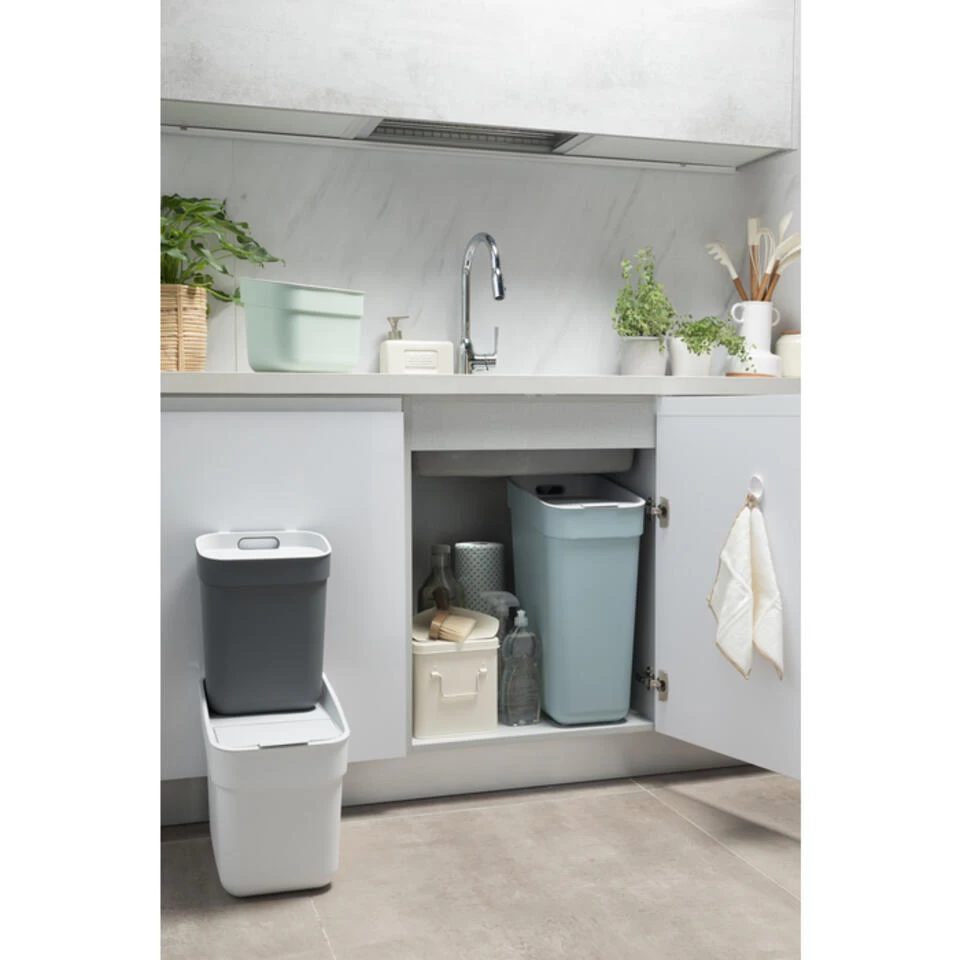 Curver Ready To Collect Prullenbak 20L - Donkergrijs - Afbeelding 3