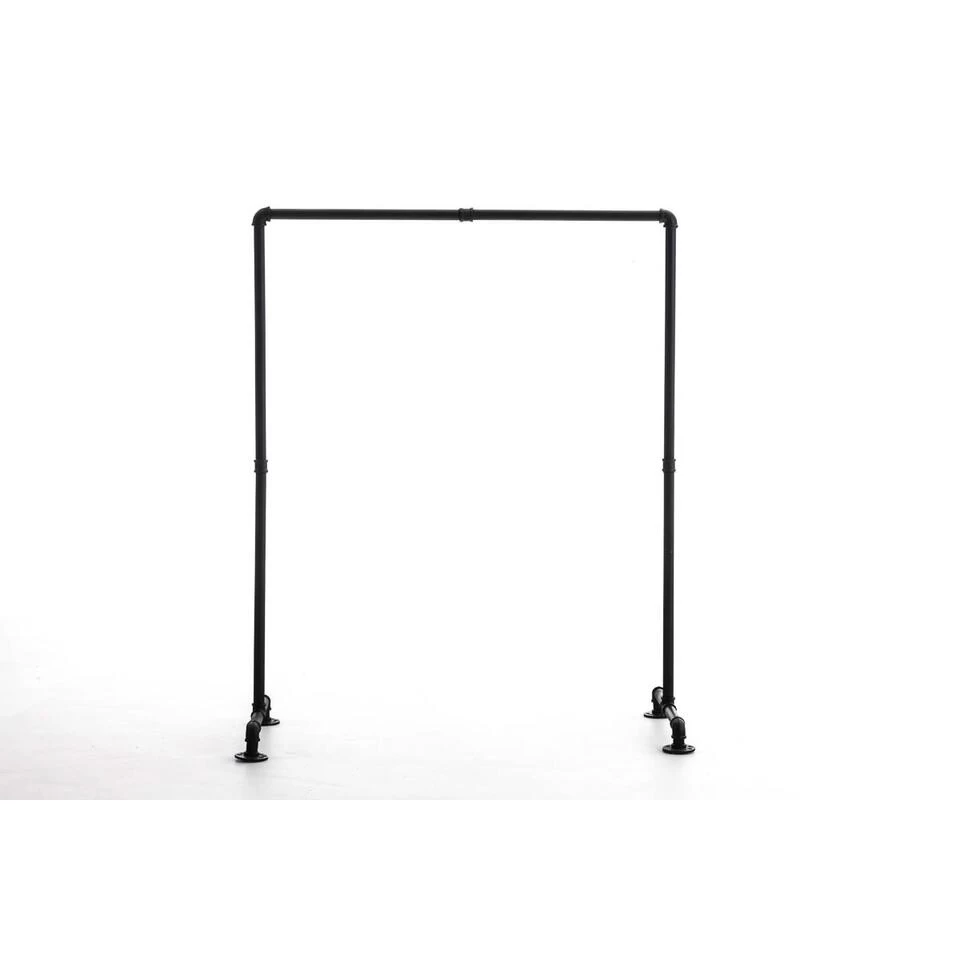 Clp Kledingrek Jersey 150x120x55 Zwart - Afbeelding 2