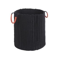 Beliani Mand MANNAR - Zwart Katoen