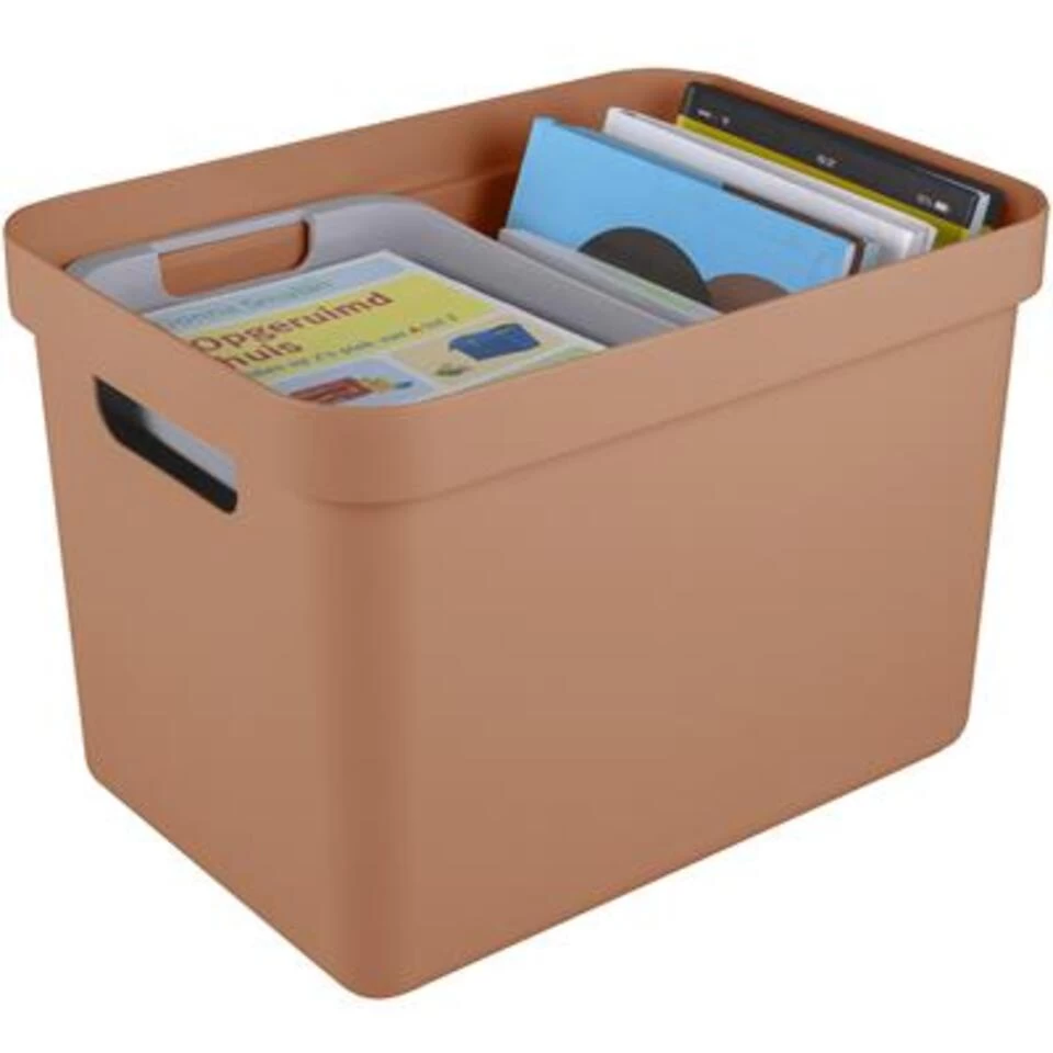 Sigma Home Opbergbox 18L Terra - Afbeelding 3
