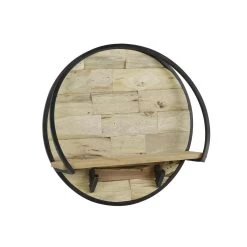 Hoyz - Wandschap / Kapstok Ø50 Mill / Massief Acacia Gezandstraald