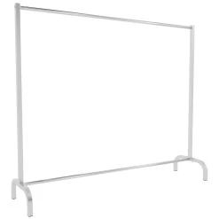 CLP Kledingrek Lara 120x150x38 Zilverkleurig