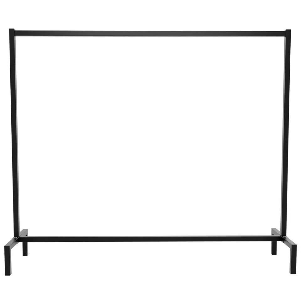 CLP Kledingrek Melva 150x38x120 Zwart - Afbeelding 3