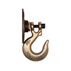 QUVIO Kledinghaak Industrieel Incl. Schroeven - Metaal - Grijs & Goud