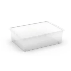 Kis C Opbergbox L - 27L - Transparant