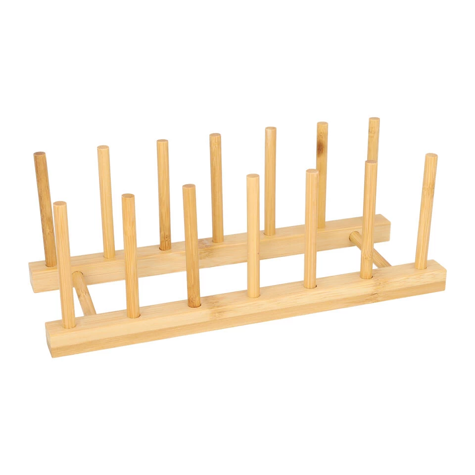 QUVIO Pannendekselhouder - Bamboe