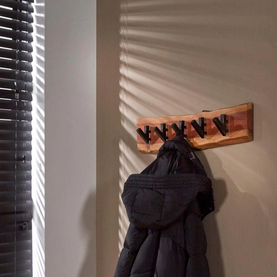 Carter Kapstok 5 - Metaal - Bruin - Afbeelding 2