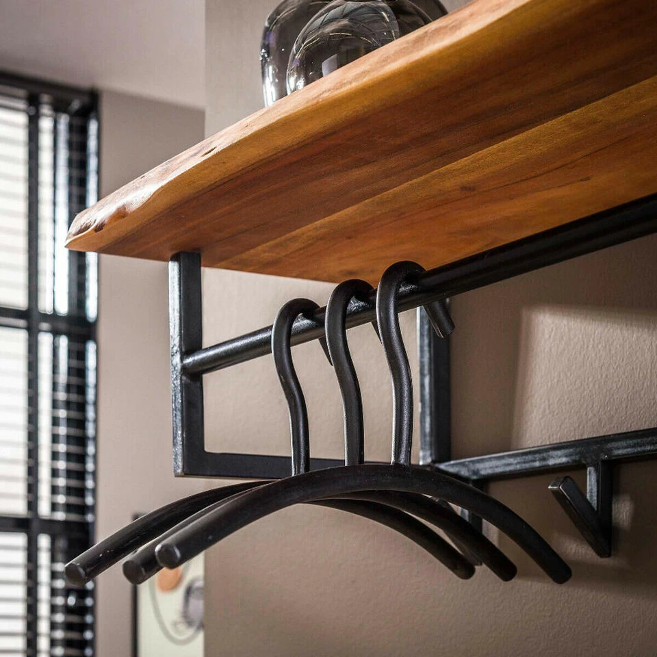 Carter Kapstok Met - Hout - Bruin - Afbeelding 3