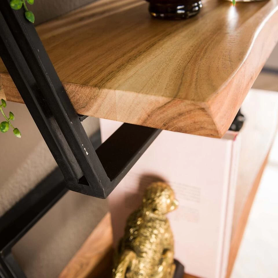 Leona Wandschap Acaciahout - Hout - Bruin - Afbeelding 4