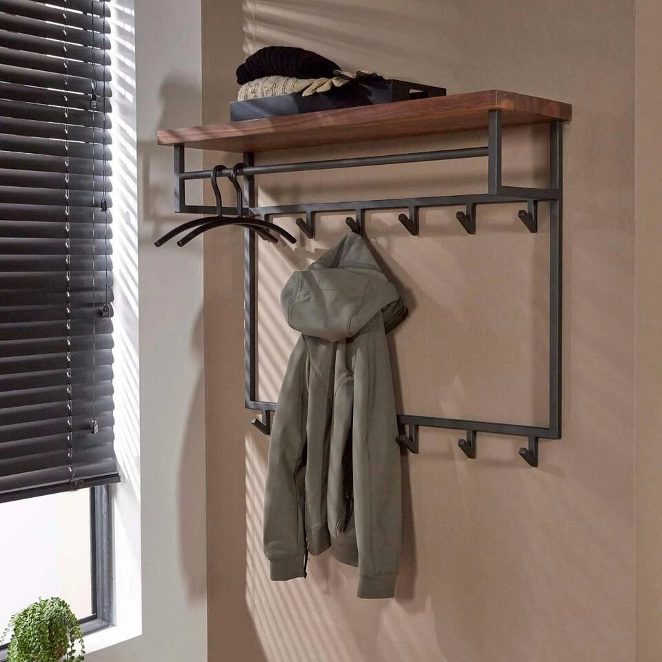 Dimitry Kapstok Met - Hout - Bruin - Afbeelding 2