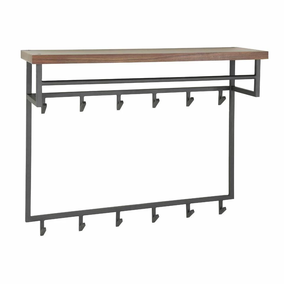 Dimitry Kapstok Met - Hout - Bruin