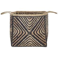 Beliani Mand KOLHAPUR - Natuurlijk Jute