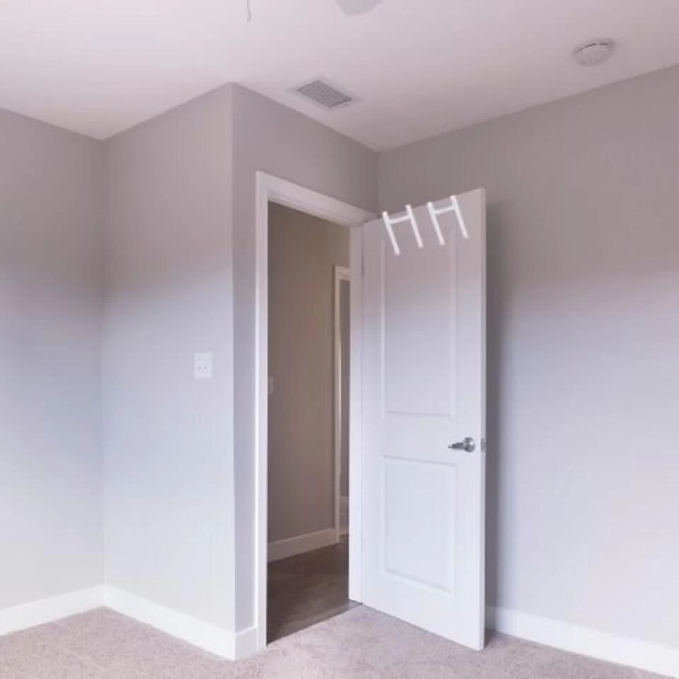 Orange85 Deurkapstok Deurhaak Deurhanger 4 Stuks Wit 8x5x12 Cm Metaal - Afbeelding 2