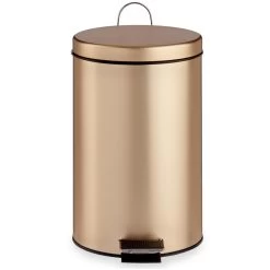 Berilo Pedaalemmer - Metaal - 12L - Goudkleurig - 40 Cm