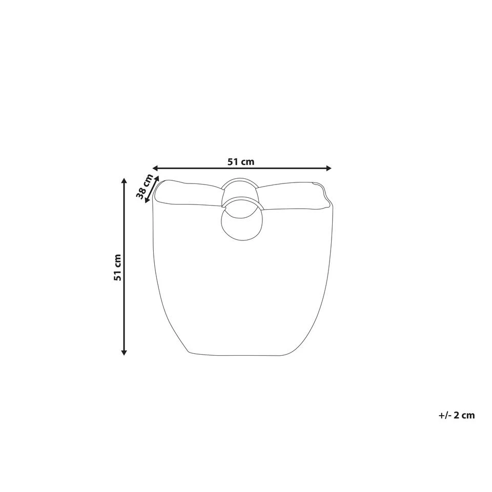 Beliani Mand WASHUK - Natuurlijk Waterhyacinth - Afbeelding 2