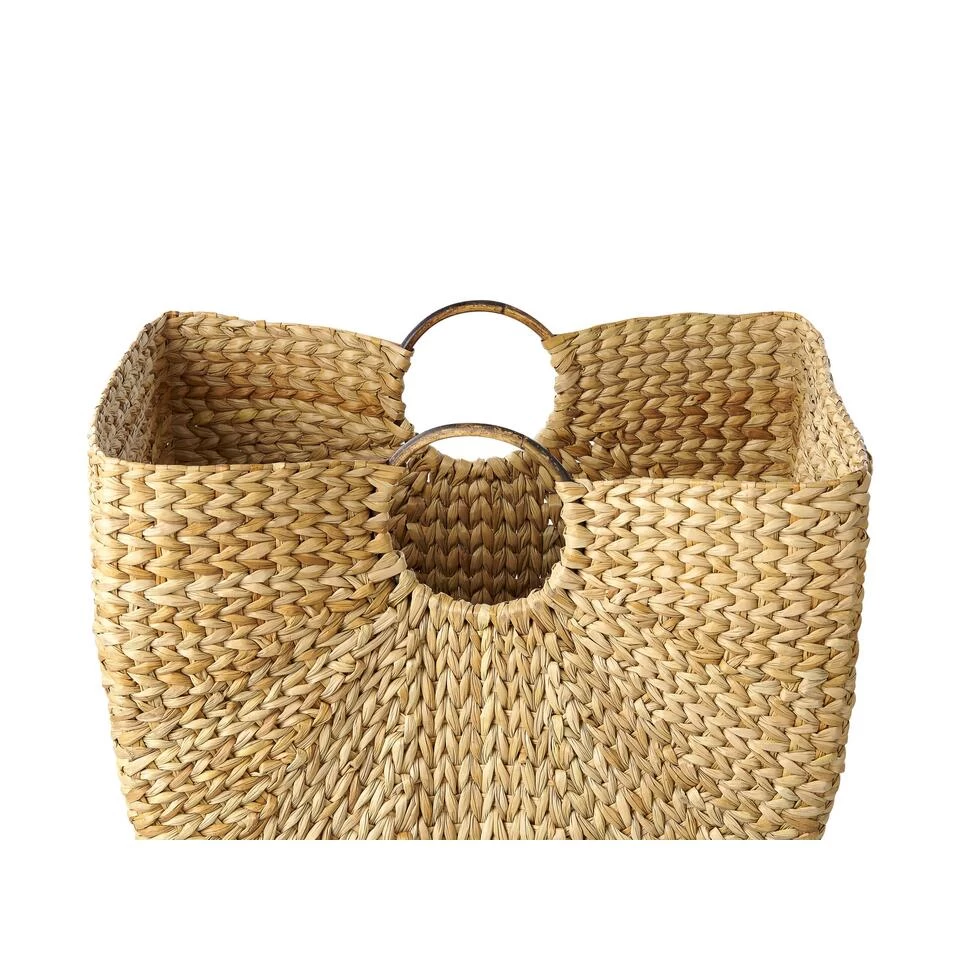 Beliani Mand WASHUK - Natuurlijk Waterhyacinth - Afbeelding 4