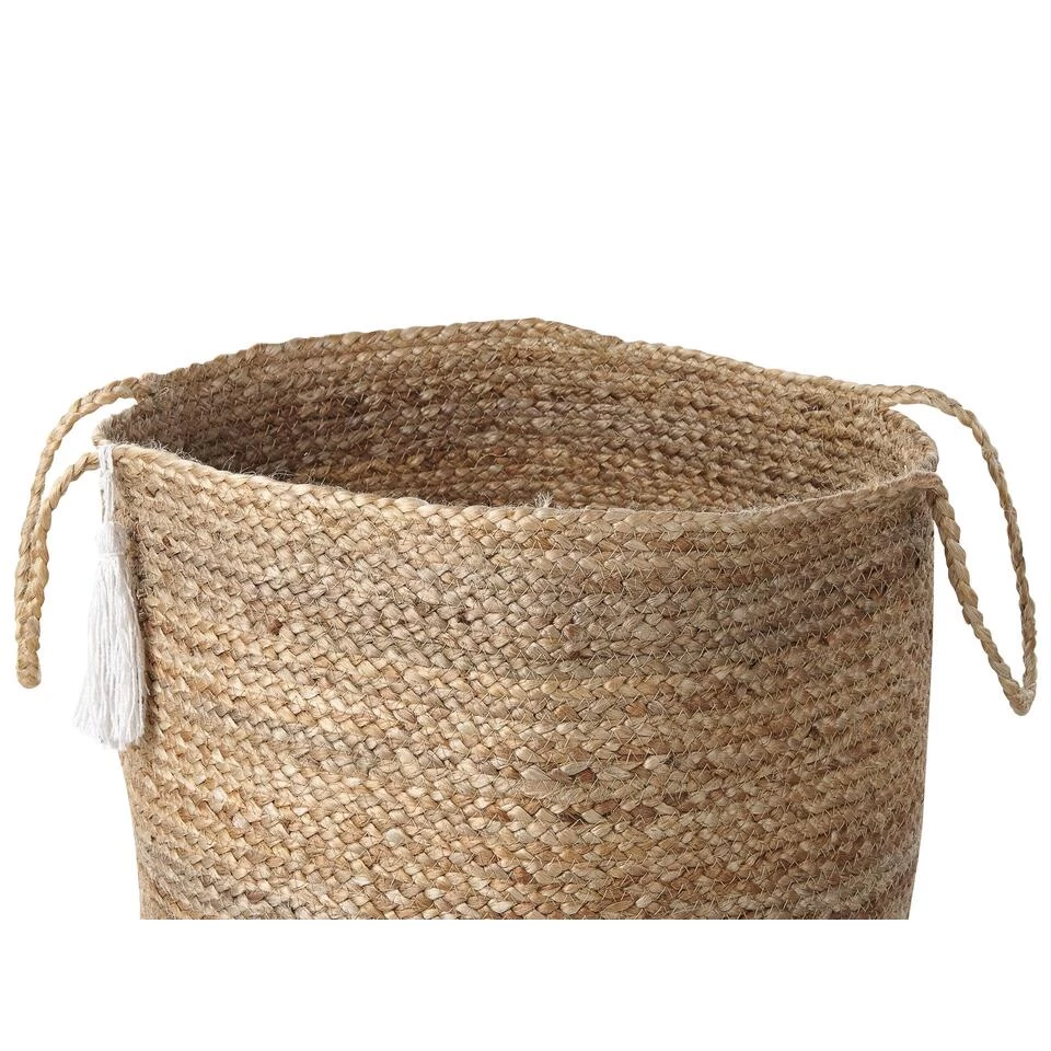 Beliani Mand GAJAR - Beige Jute - Afbeelding 4