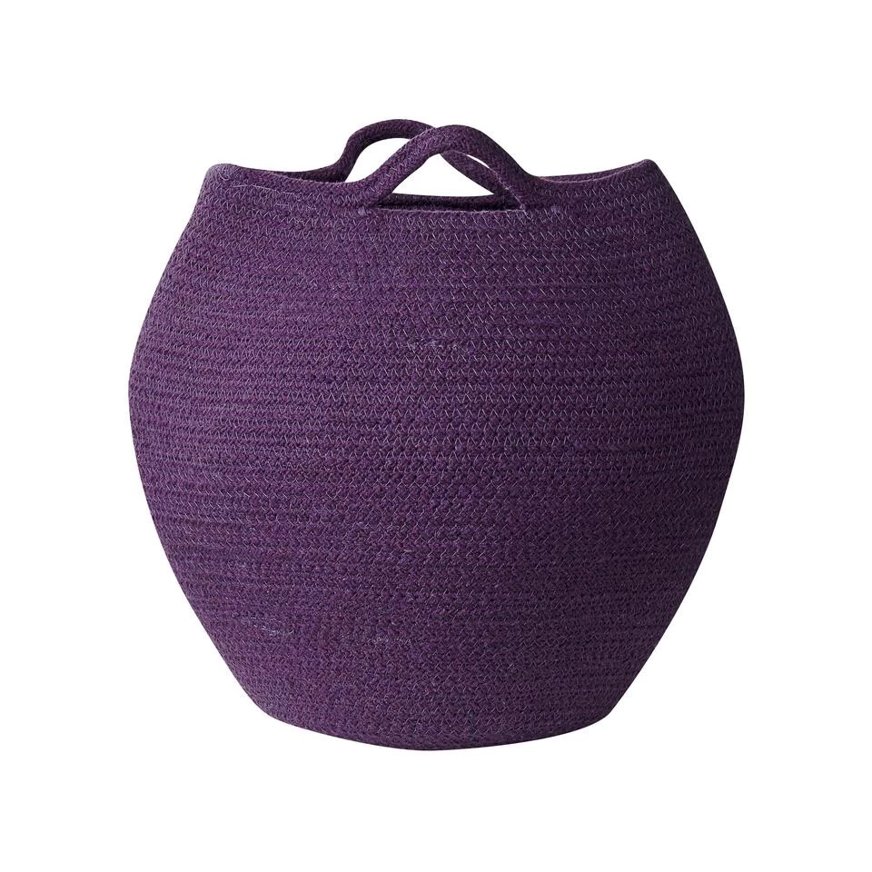 Beliani Mand PANJGUR - Paars Katoen - Afbeelding 3