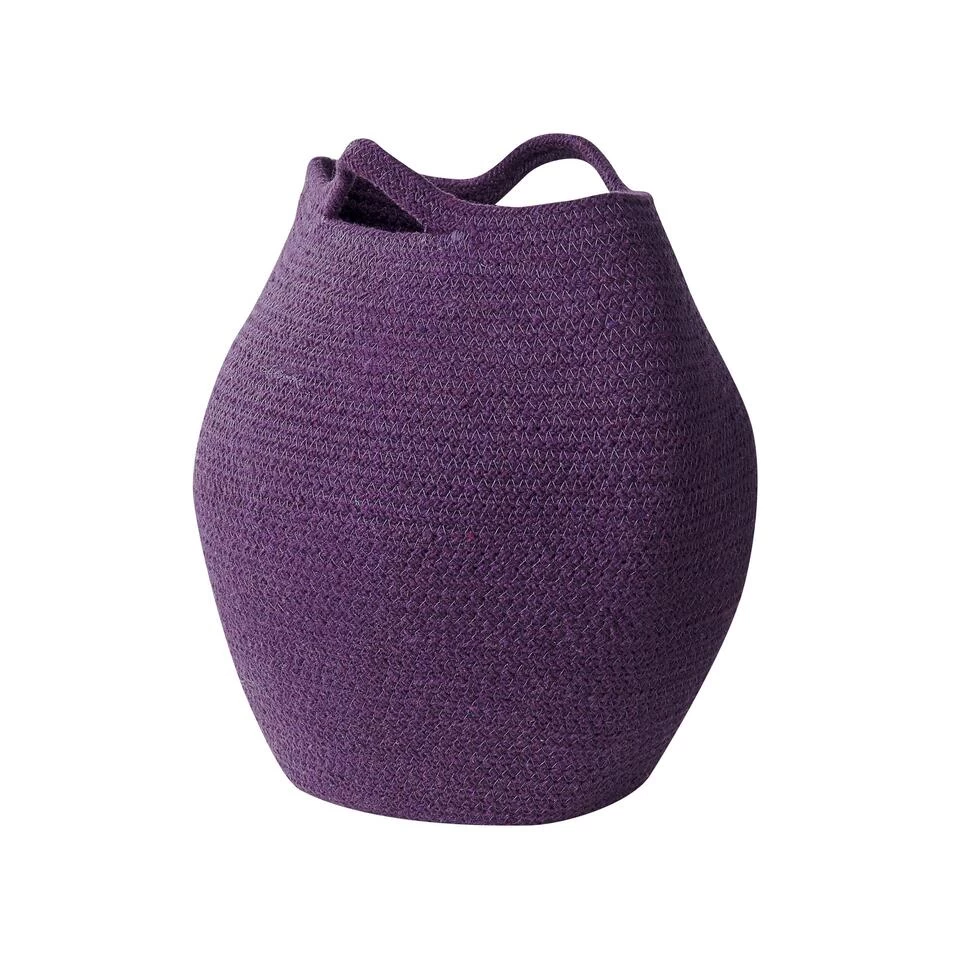 Beliani Mand PANJGUR - Paars Katoen - Afbeelding 4