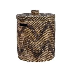 Beliani Mand BOHOROK - Natuurlijk Rotan