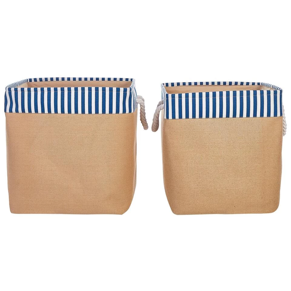 Beliani Mand TUGUL - Beige Polyester