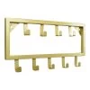 LOFT42 Bono Small Kapstok - Goud – Metaal – 9 Haken - 50x26x4