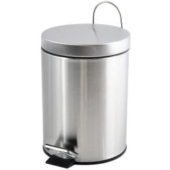 MSV Pedaalemmer - Glans Zilver - 3L - 16 X 25 Cm