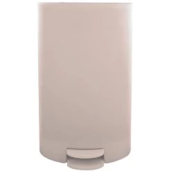 MSV Kleine Badkamer/toilet Pedaalemmer - Beige - 3L - 15 X 27cm