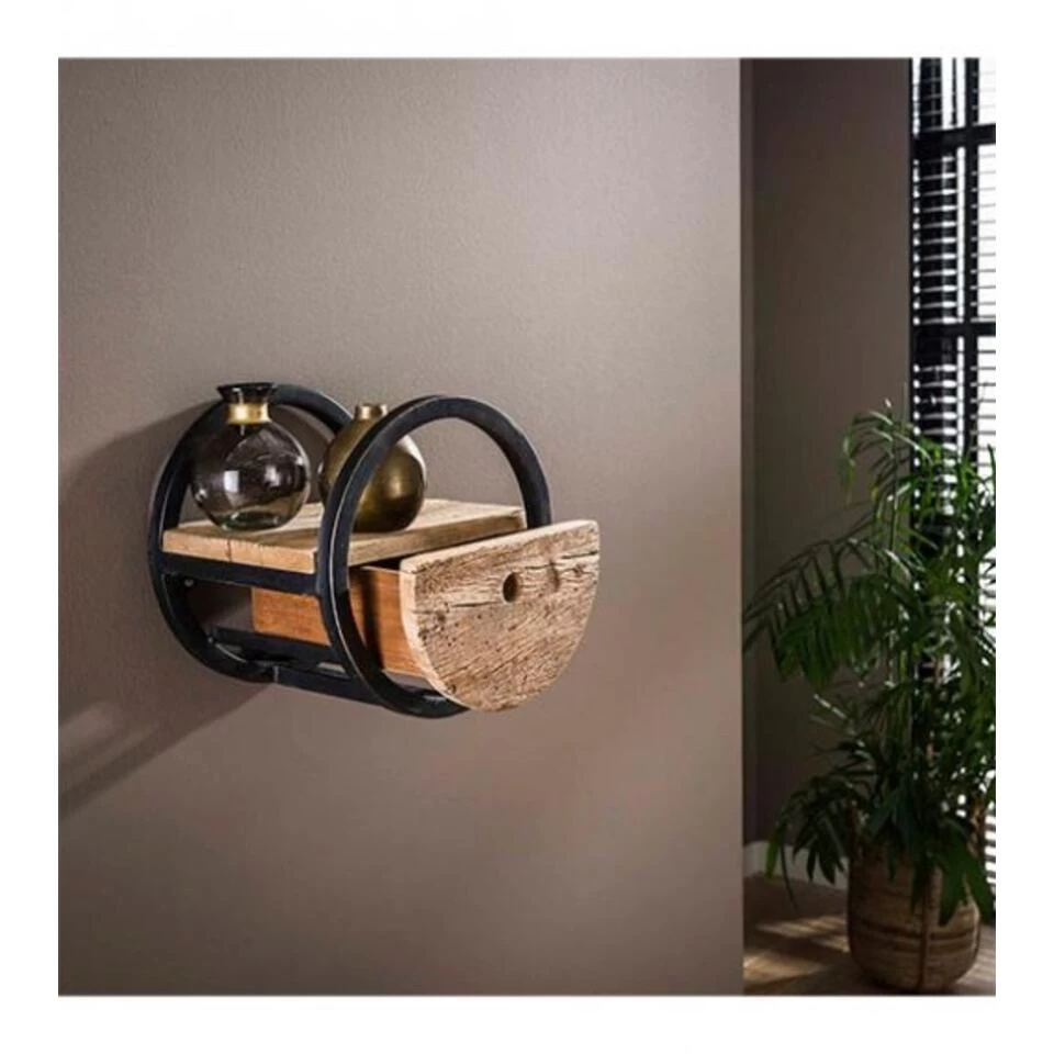 Kalfort Calro Industrieel Wandrek Set Van 3 - 30 Cm - Afbeelding 4