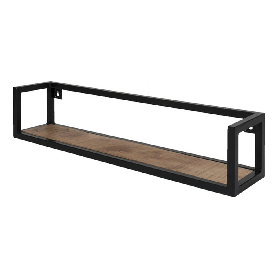 Decor 88 Farrow Wandplank Industrieel Naturel - 17x81x17 Cm - Afbeelding 2