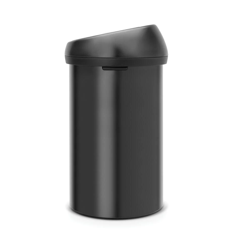 Brabantia Touch Bin Afvalemmer 60ltr Matt Black - Afbeelding 2