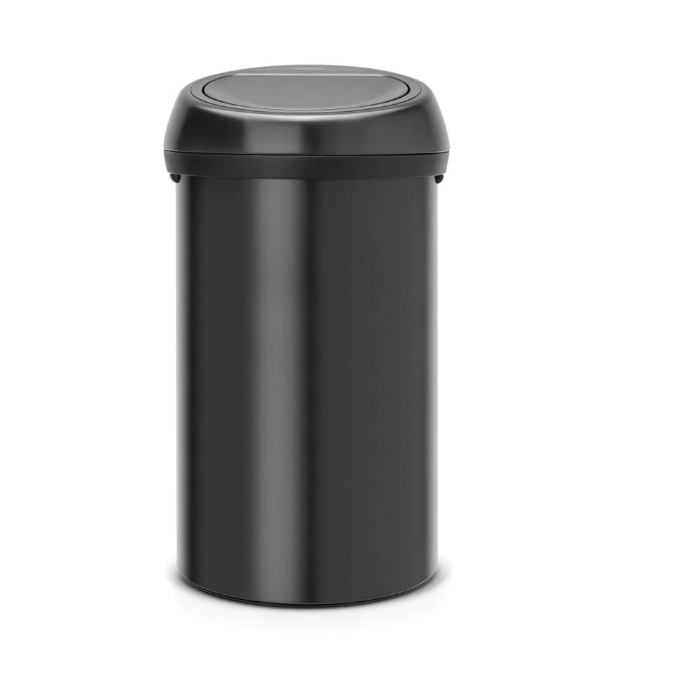 Brabantia Touch Bin Afvalemmer 60ltr Matt Black - Afbeelding 3