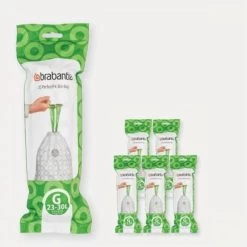 Brabantia Newicon Pedaalemmer White 30L + 120 Zakken